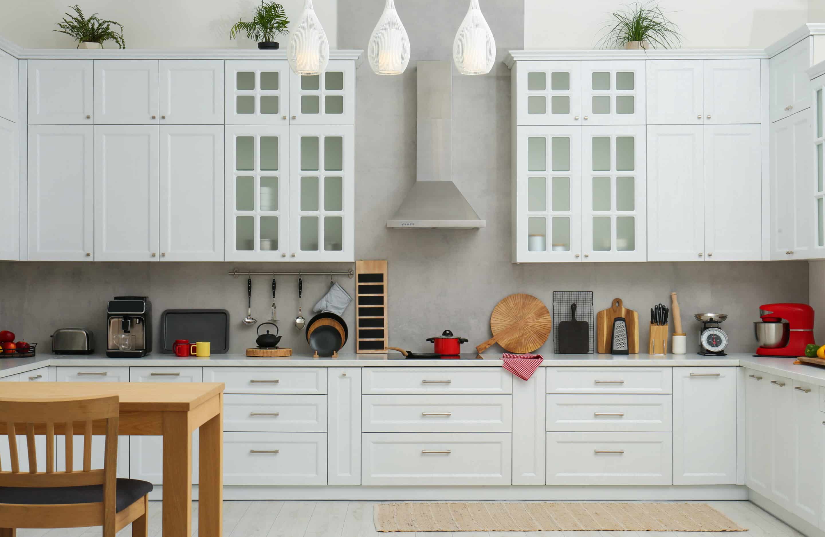 Kitchen cabinets
