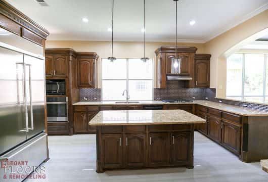 Kitchen Cabinet Remodel | Elegant Floors & Remodeling